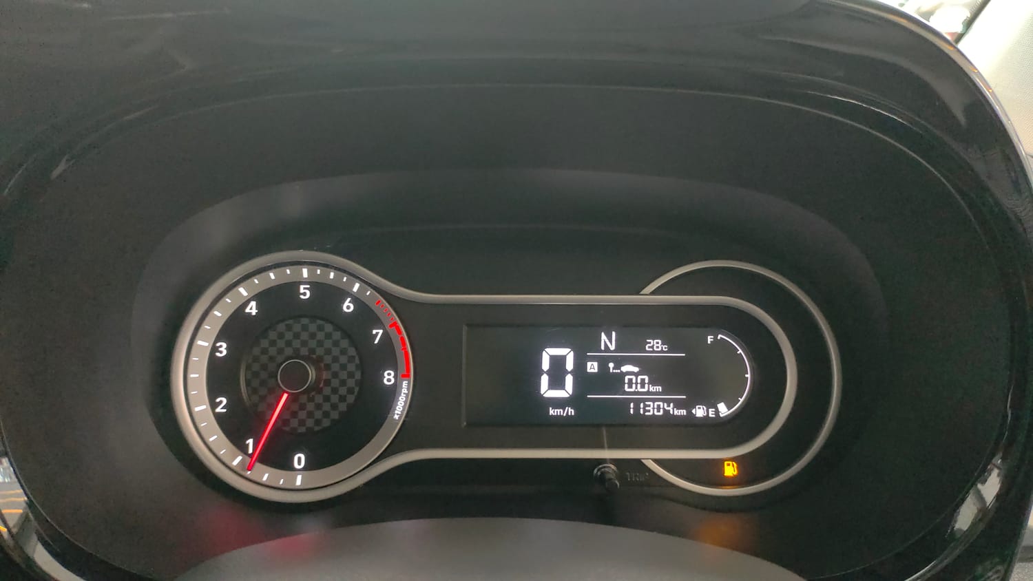 Used 2021 Hyundai Grand i10 Nios Sportz AMT 1.2 Kappa VTVT Petrol Automatic interior CLUSTERMETER VIEW