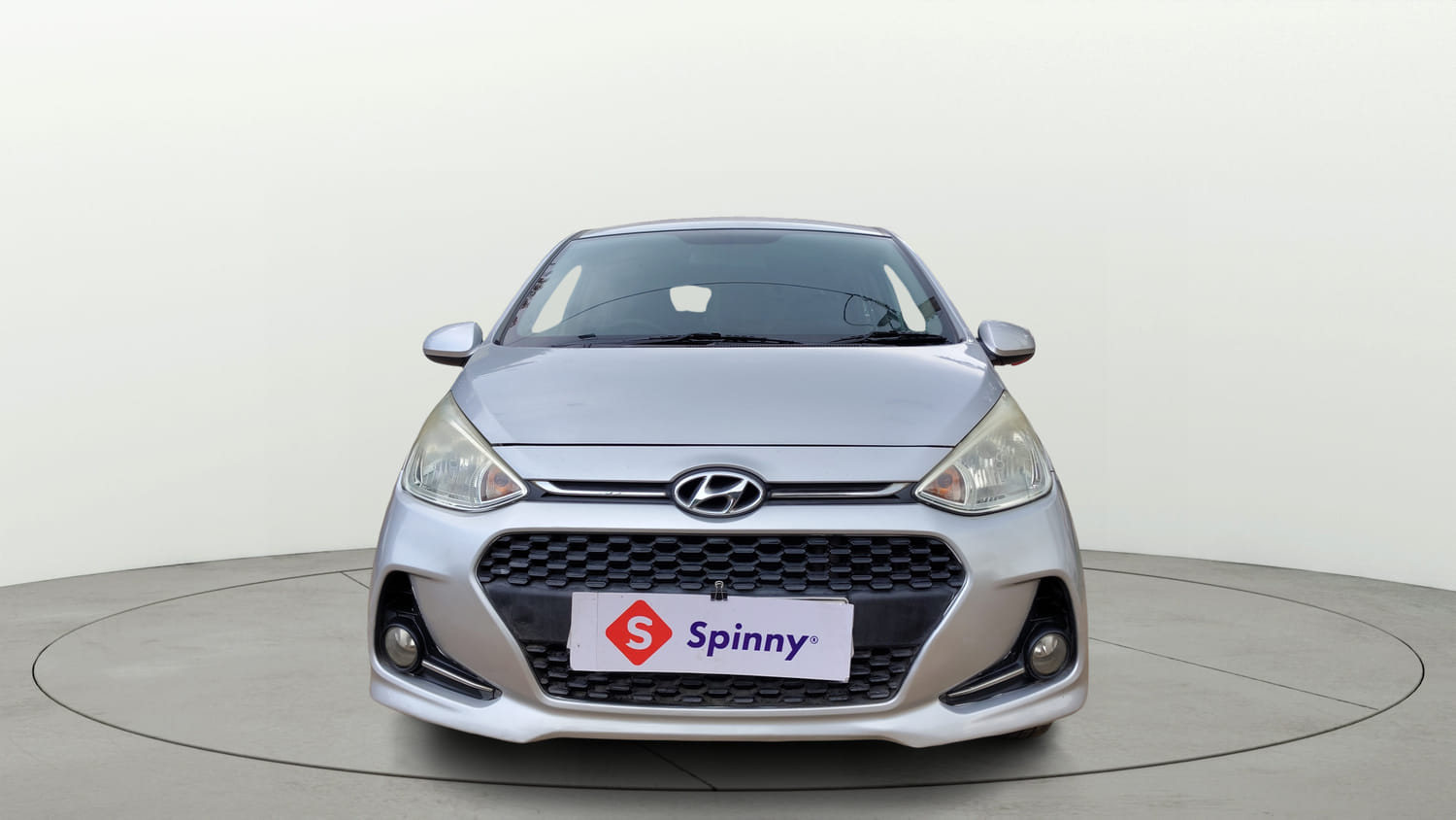 Used 2018 Hyundai Grand i10 Magna U2 1.2 CRDi Diesel Manual exterior FRONT VIEW