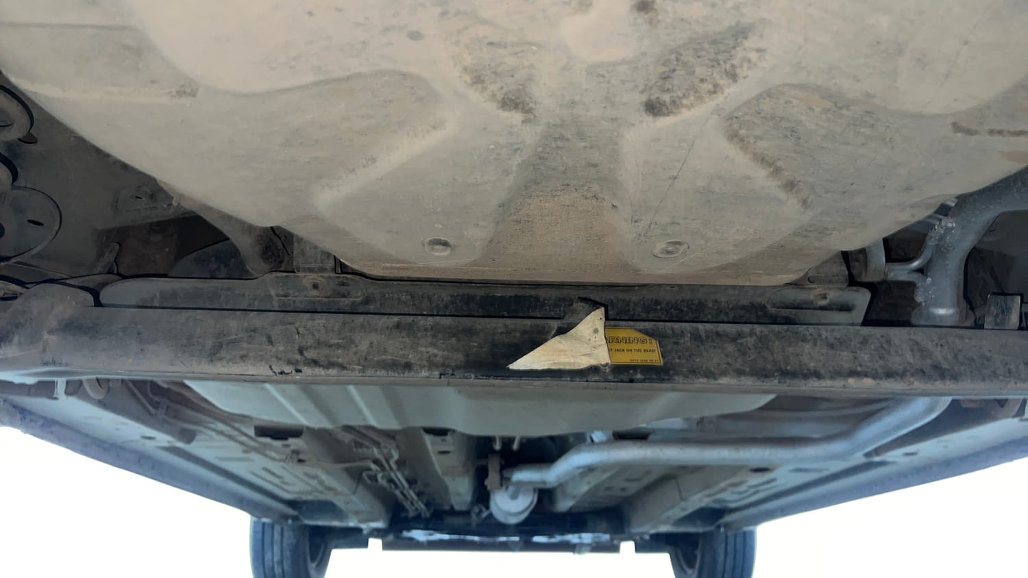 Used 2022 Tata Punch Pure MT Petrol Manual extra REAR UNDERBODY VIEW (TAKEN FROM REAR)