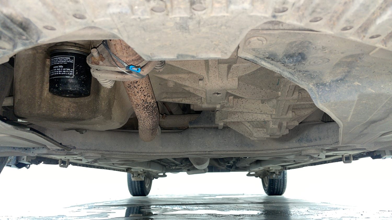 Used 2022 Maruti Suzuki Ciaz Zeta 1.5 Petrol Manual extra FRONT LEFT UNDERBODY VIEW