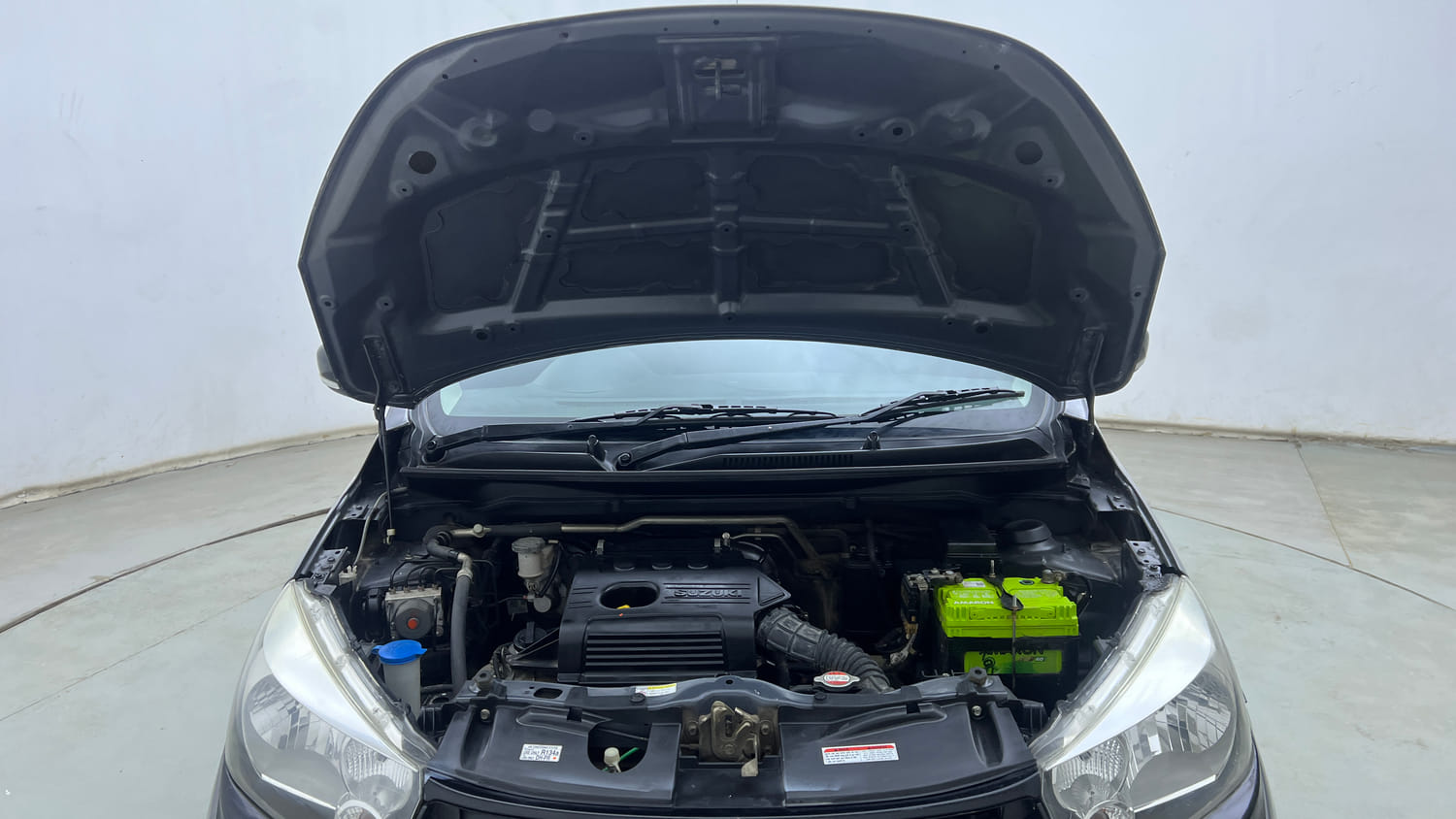 Used 2019 Maruti Suzuki Celerio X ZXi AMT Petrol Automatic engine ENGINE & BONNET OPEN FRONT VIEW