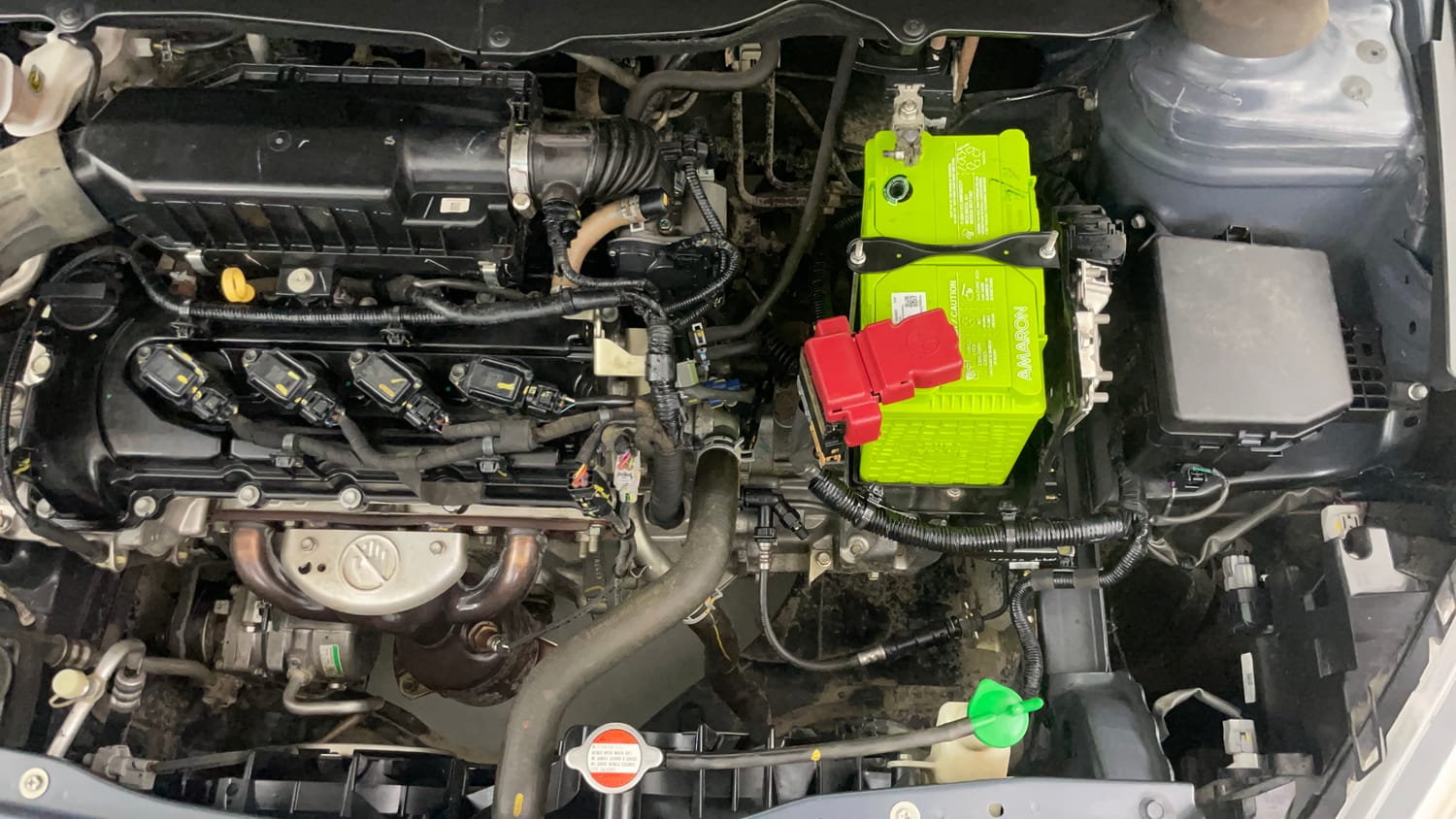 Used 2022 Maruti Suzuki Ciaz Zeta 1.5 Petrol Manual engine ENGINE LEFT SIDE VIEW