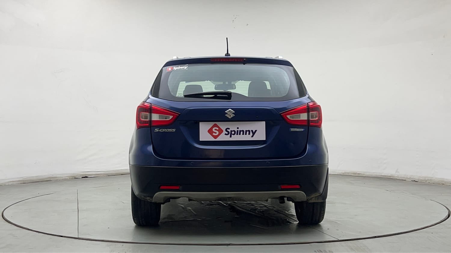 Used 2021 Maruti Suzuki S-Cross Alpha AT Petrol Automatic exterior BACK VIEW