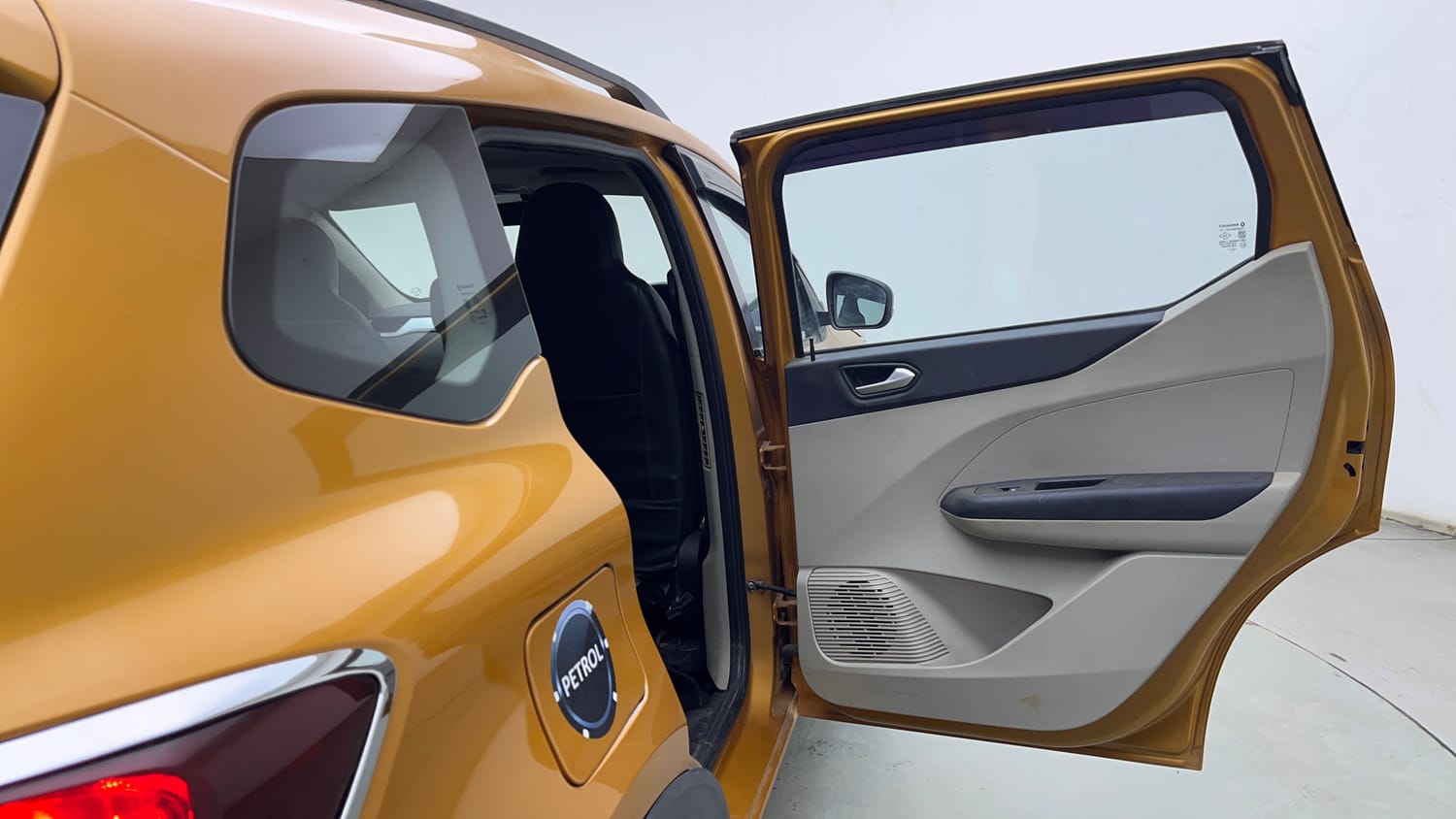 Used 2023 Renault Triber RXZ EASY-R AMT Petrol Automatic interior RIGHT REAR DOOR OPEN VIEW