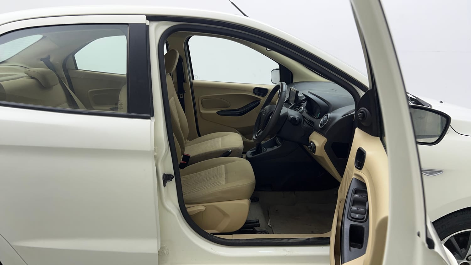 Used 2021 Ford Figo Aspire Titanium Plus 1.2 Ti-VCT Petrol Manual interior RIGHT SIDE FRONT DOOR CABIN VIEW