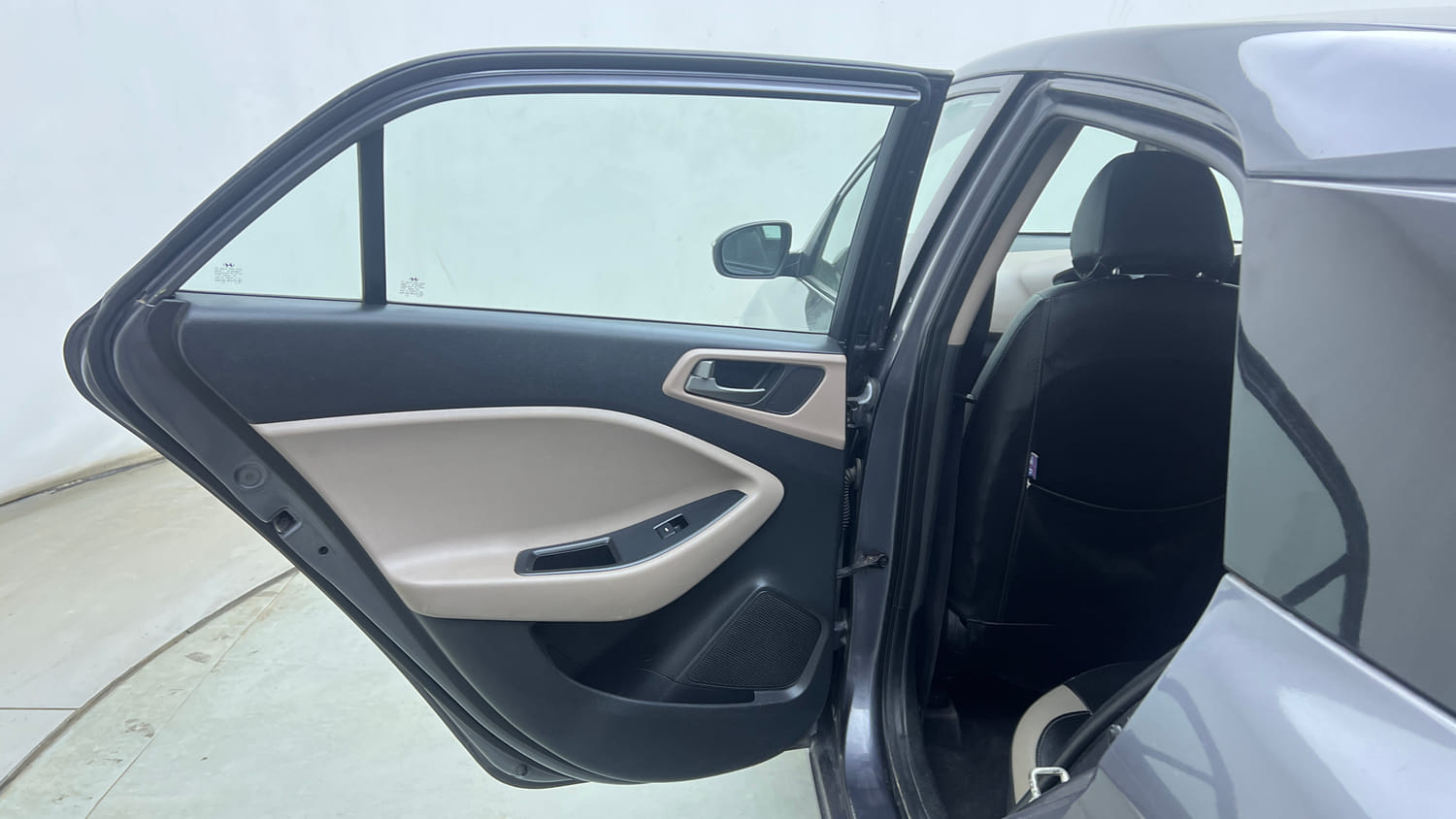 Used 2018 Hyundai Elite i20 Asta 1.2 Petrol Manual interior LEFT REAR DOOR OPEN VIEW
