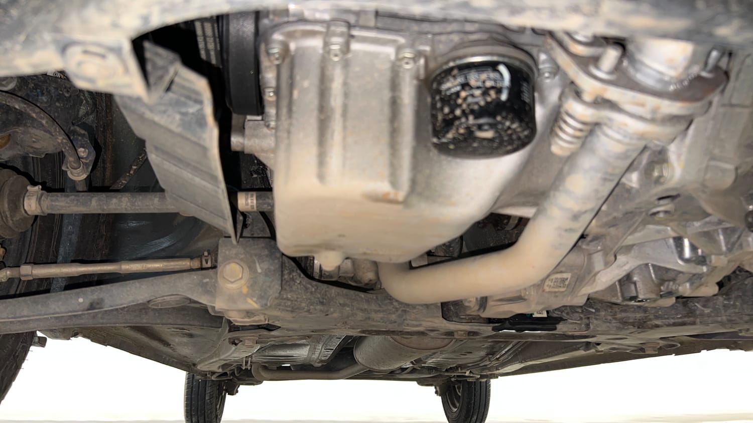 Used 2025 Maruti Suzuki Alto K10 VXi Plus (O) Petrol Manual extra FRONT LEFT UNDERBODY VIEW