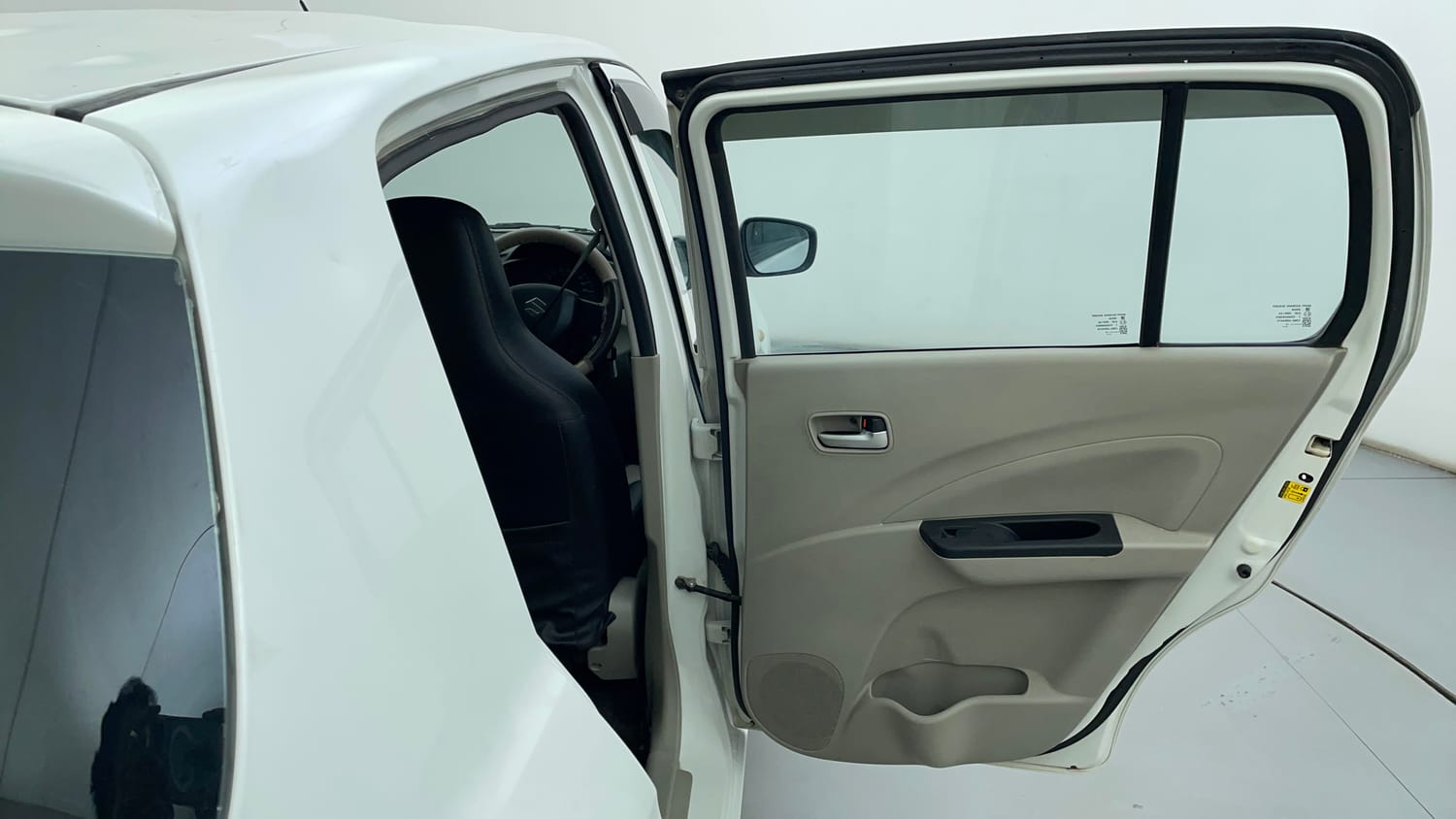 Used 2014 Maruti Suzuki Celerio VXi Petrol Manual interior RIGHT REAR DOOR OPEN VIEW