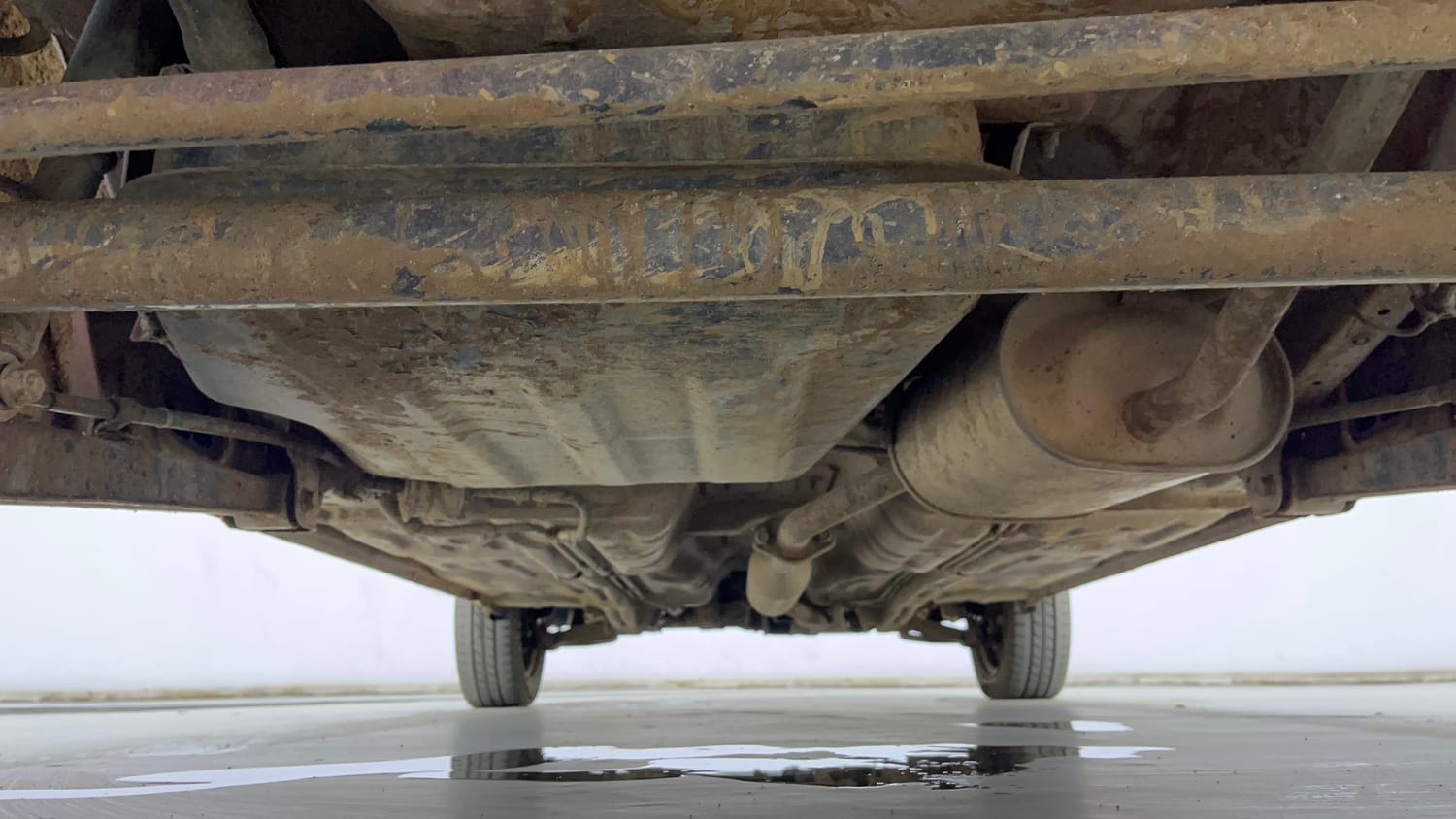 Used 2019 Maruti Suzuki Alto K10 VXi Petrol Manual extra REAR UNDERBODY VIEW (TAKEN FROM REAR)