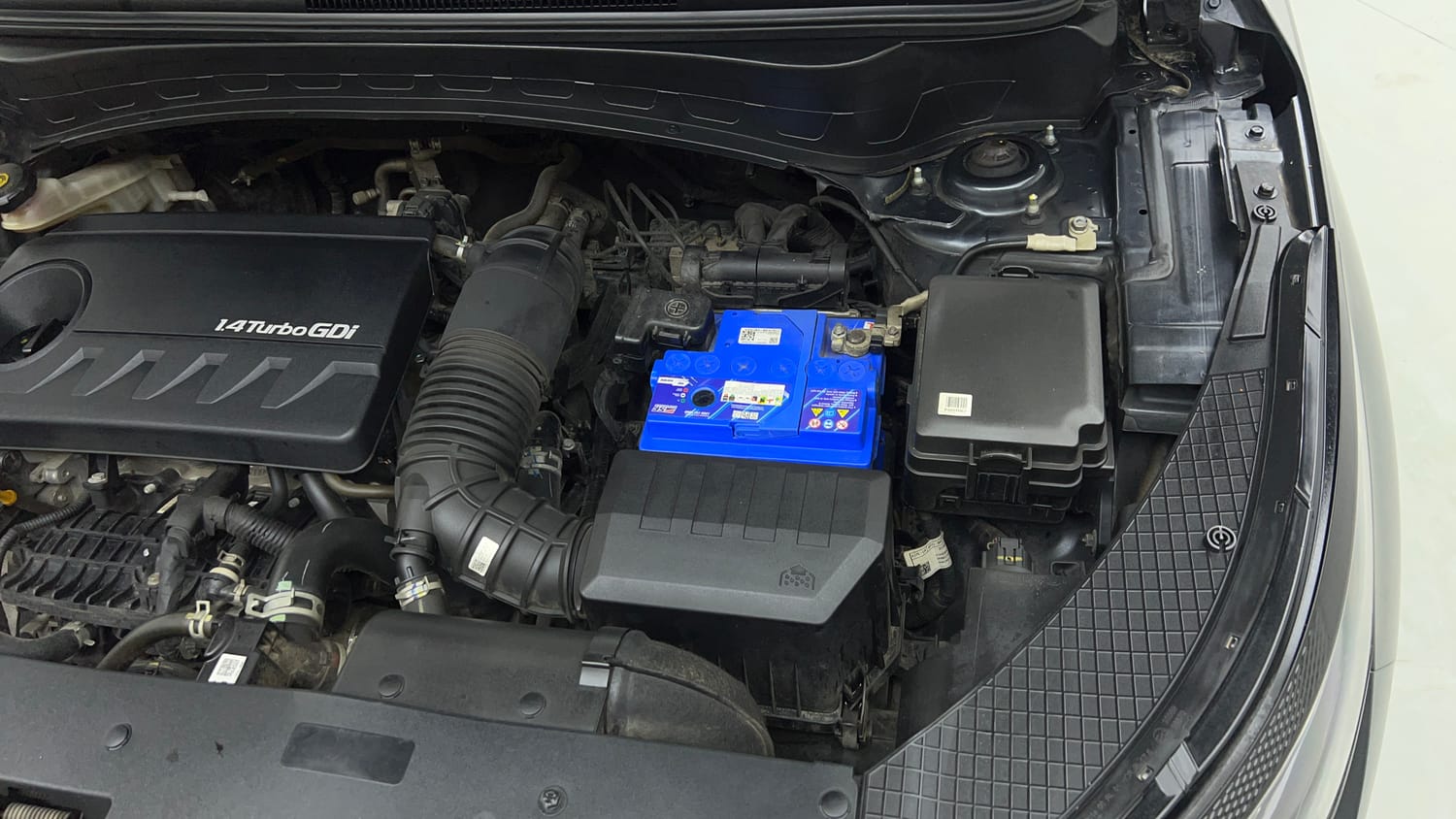 Used 2022 Kia Seltos X Line 1.4 DCT Petrol Automatic engine ENGINE LEFT SIDE VIEW