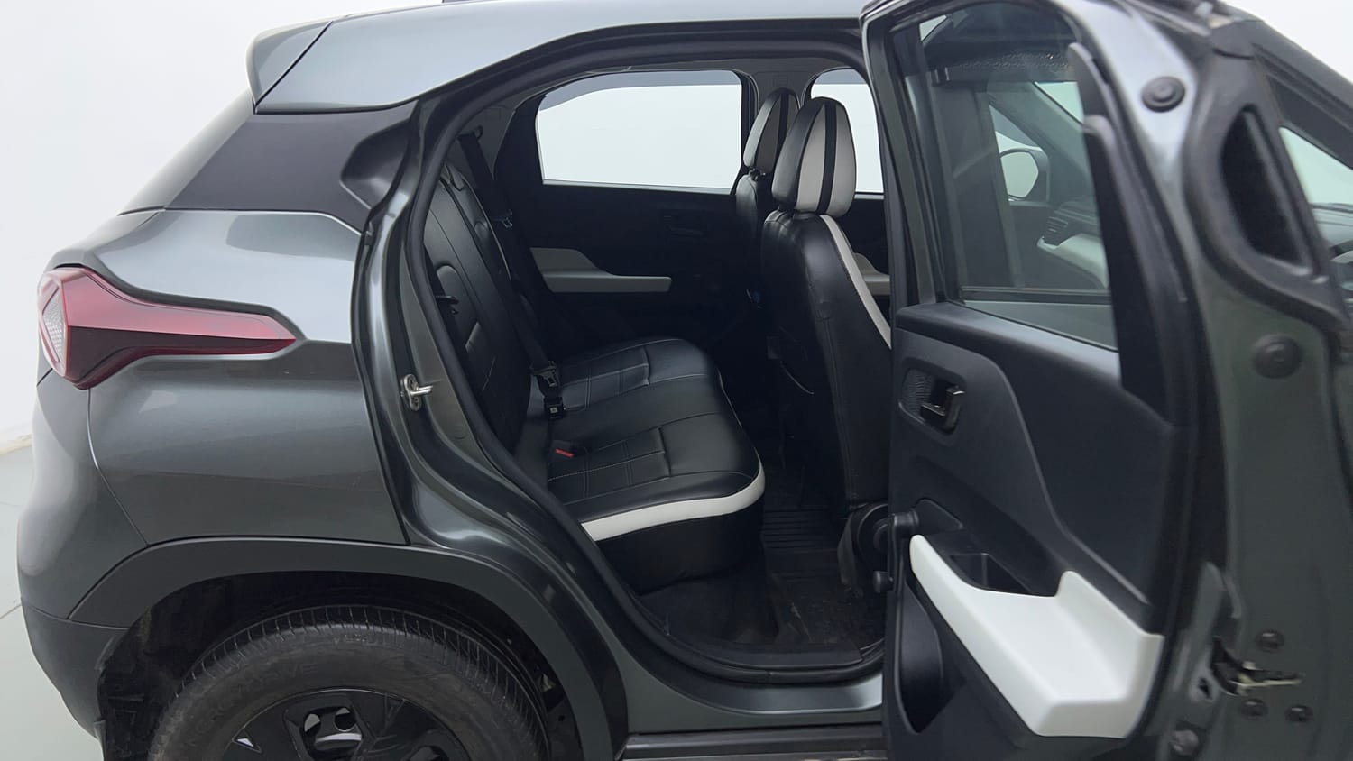Used 2025 Tata Punch Pure MT Petrol Manual interior RIGHT SIDE REAR DOOR CABIN VIEW