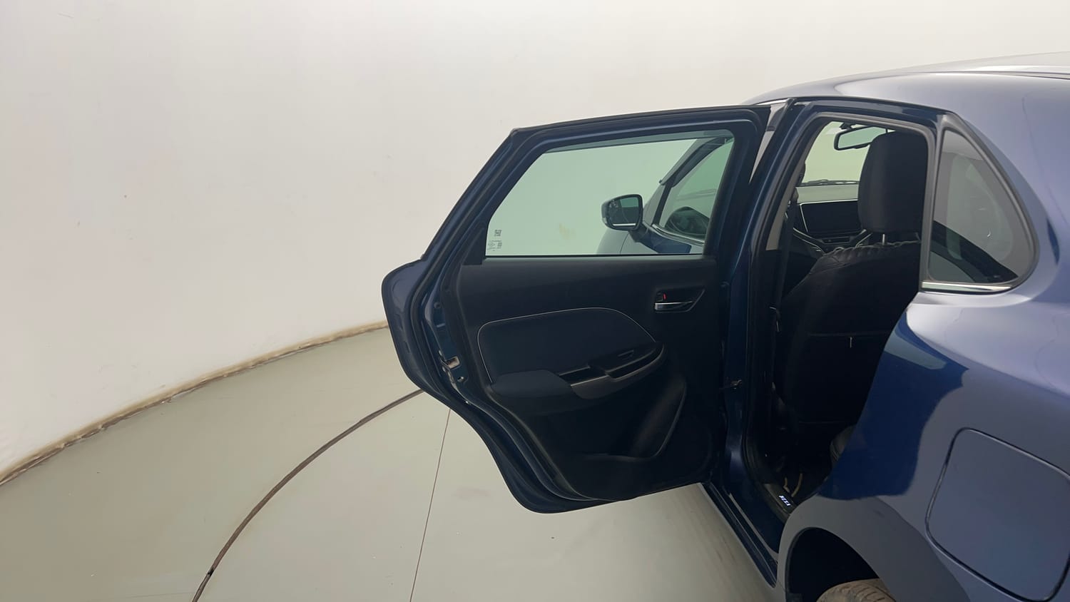 Used 2021 Maruti Suzuki Baleno Alpha Petrol Manual interior LEFT REAR DOOR OPEN VIEW