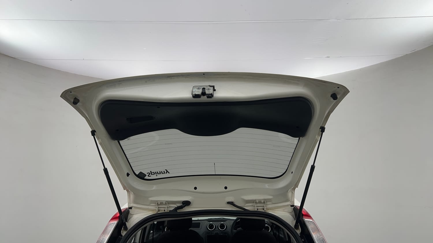 Used 2012 Ford Figo Duratec Petrol ZXI 1.2 Petrol Manual interior DICKY DOOR OPEN VIEW