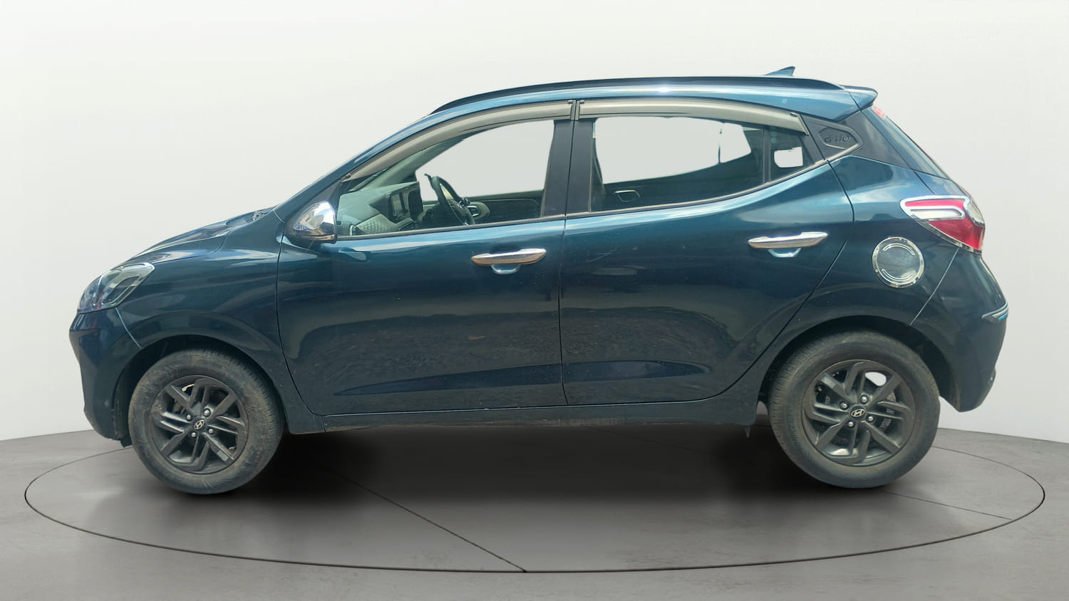 Used 2021 Hyundai Grand i10 Nios Sportz 1.2 Kappa VTVT Petrol Manual exterior LEFT SIDE VIEW