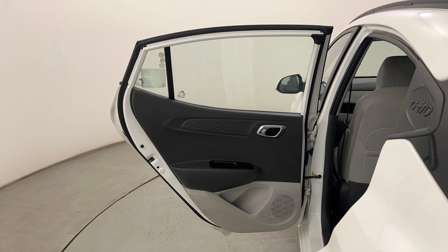 Used 2020 Hyundai Grand i10 Nios Sportz 1.2 Kappa VTVT Petrol Manual interior LEFT REAR DOOR OPEN VIEW