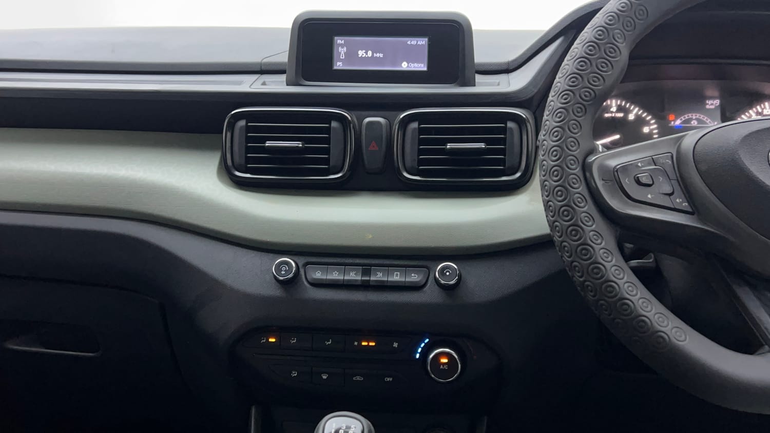 Used 2022 Tata Punch Adventure MT Petrol Manual interior MUSIC SYSTEM & AC CONTROL VIEW