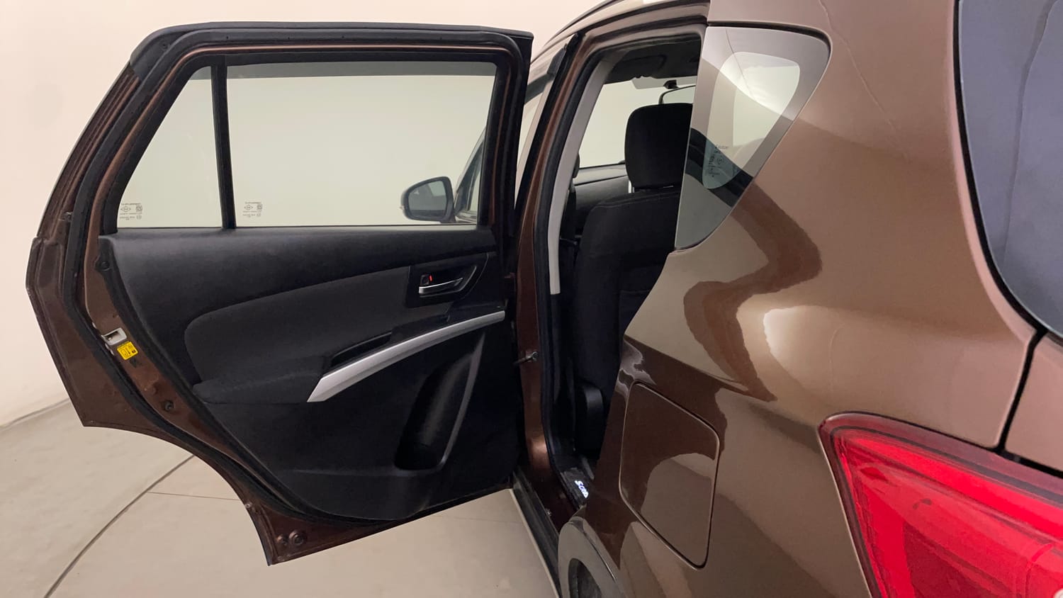Used 2016 Maruti Suzuki S-Cross Zeta 1.3 Diesel Manual interior LEFT REAR DOOR OPEN VIEW