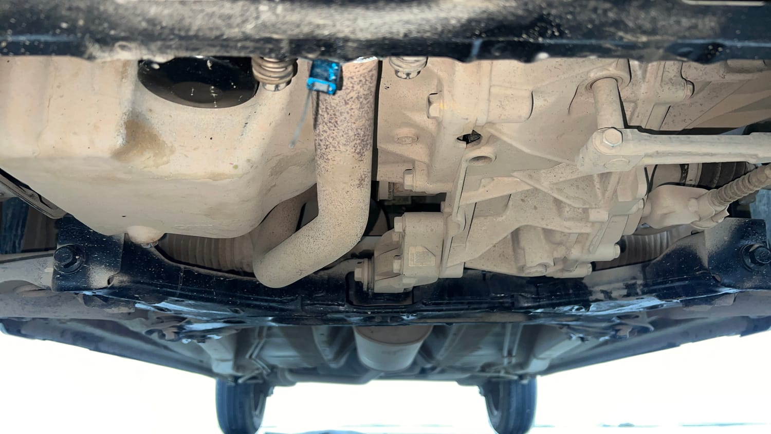 Used 2022 Maruti Suzuki S-Presso Vxi Plus Petrol Manual extra FRONT LEFT UNDERBODY VIEW