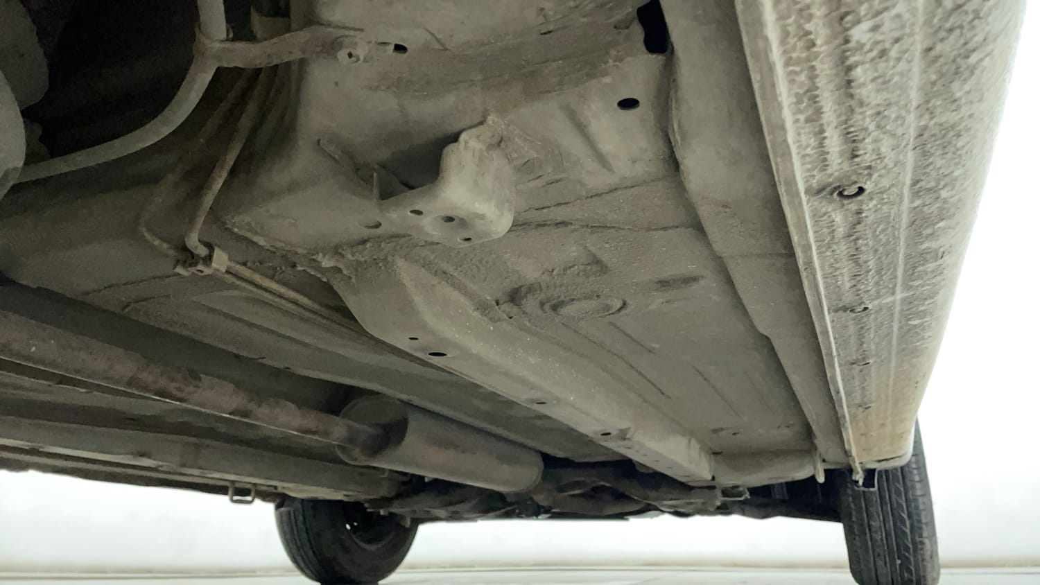 Used 2014 Maruti Suzuki Celerio VXi Petrol Manual extra REAR RIGHT UNDERBODY VIEW