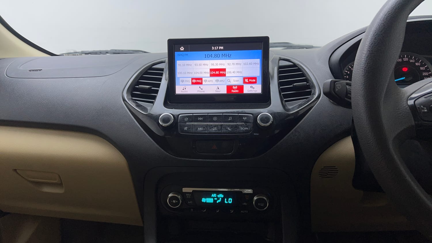 Used 2021 Ford Figo Aspire Titanium Plus 1.2 Ti-VCT Petrol Manual top_features Integrated (in-dash) music system