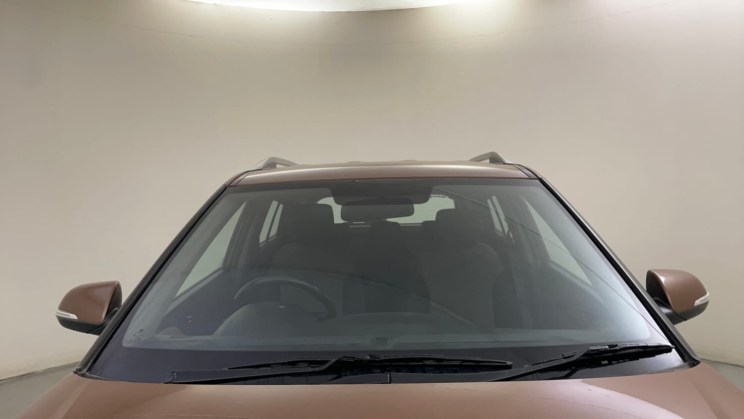 Used 2017 Hyundai Creta 1.6 SX Plus AT Petrol Petrol Automatic exterior FRONT WINDSHIELD VIEW
