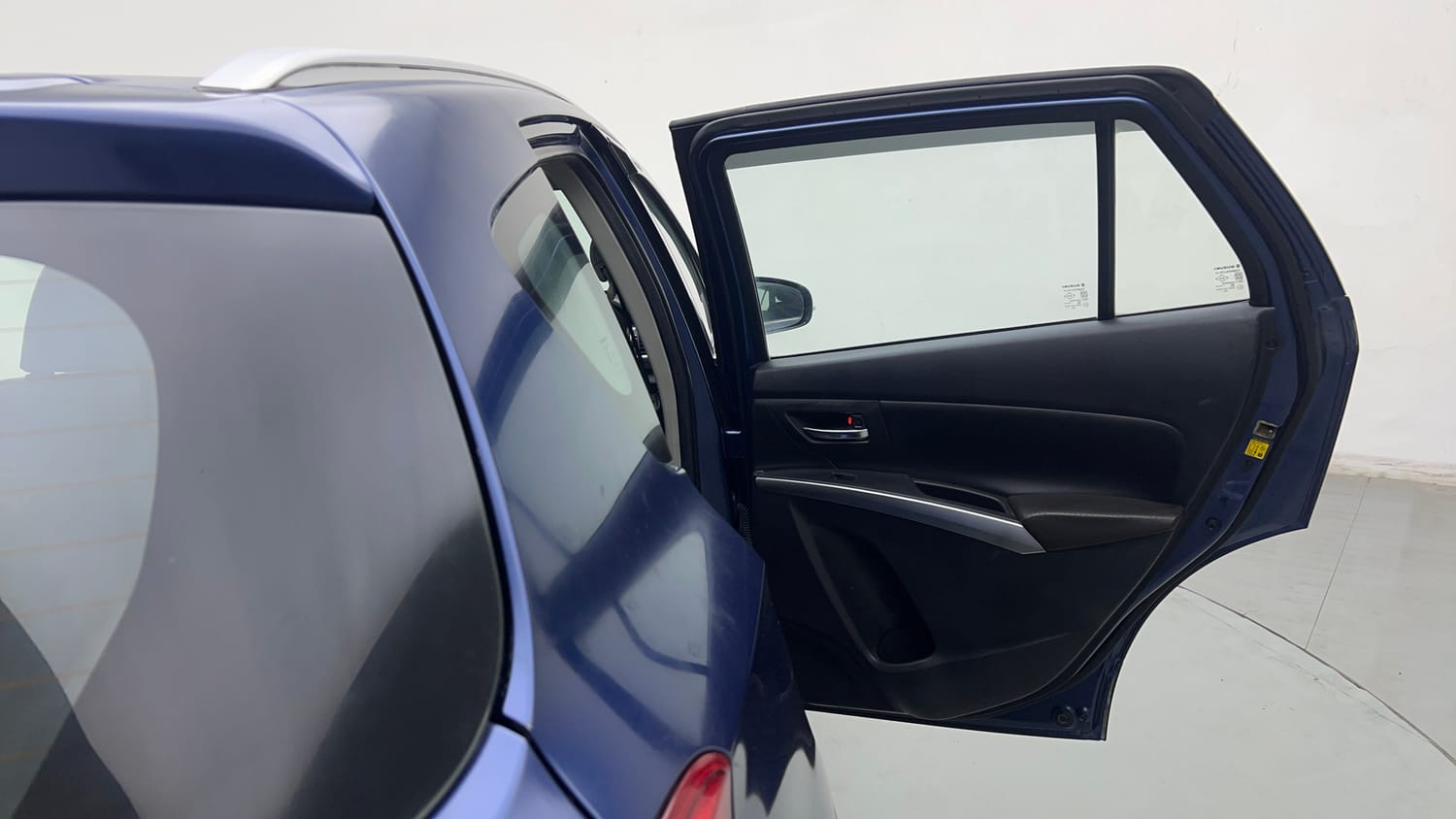 Used 2021 Maruti Suzuki S-Cross Alpha AT Petrol Automatic interior RIGHT REAR DOOR OPEN VIEW