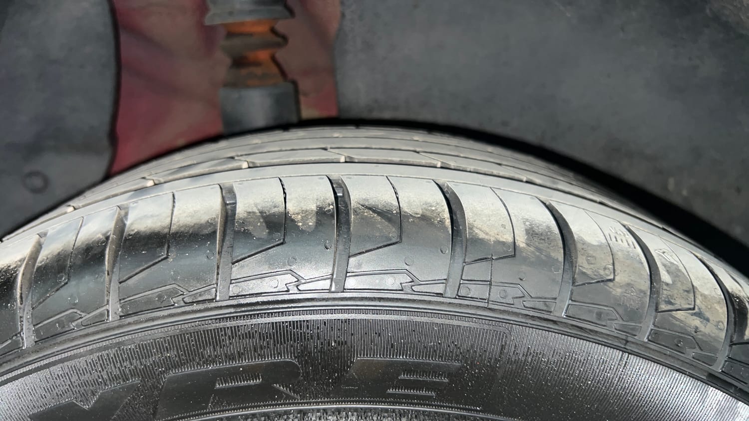 Used 2019 Hyundai Creta SX 1.6 Petrol Petrol Manual tyres RIGHT REAR TYRE TREAD VIEW