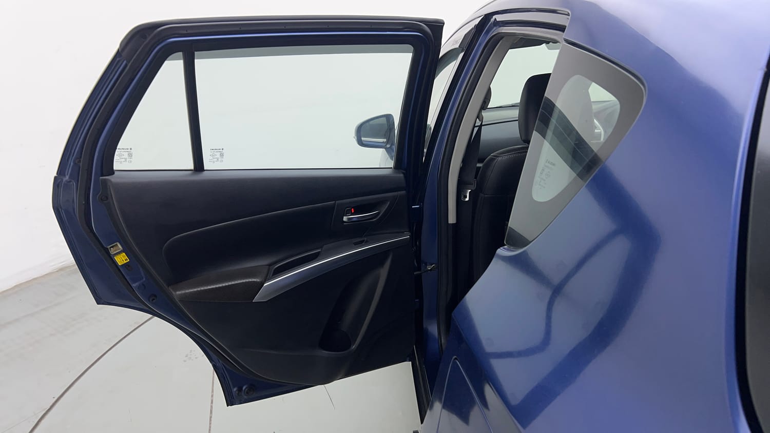 Used 2021 Maruti Suzuki S-Cross Alpha AT Petrol Automatic interior LEFT REAR DOOR OPEN VIEW