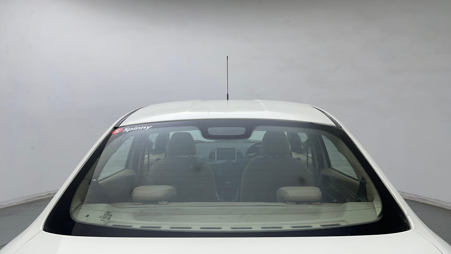 Used 2021 Ford Figo Aspire Titanium Plus 1.2 Ti-VCT Petrol Manual exterior BACK WINDSHIELD VIEW