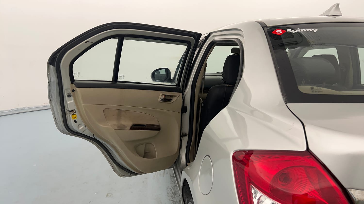 Used 2017 Maruti Suzuki Swift Dzire VDI (O) Diesel Manual interior LEFT REAR DOOR OPEN VIEW