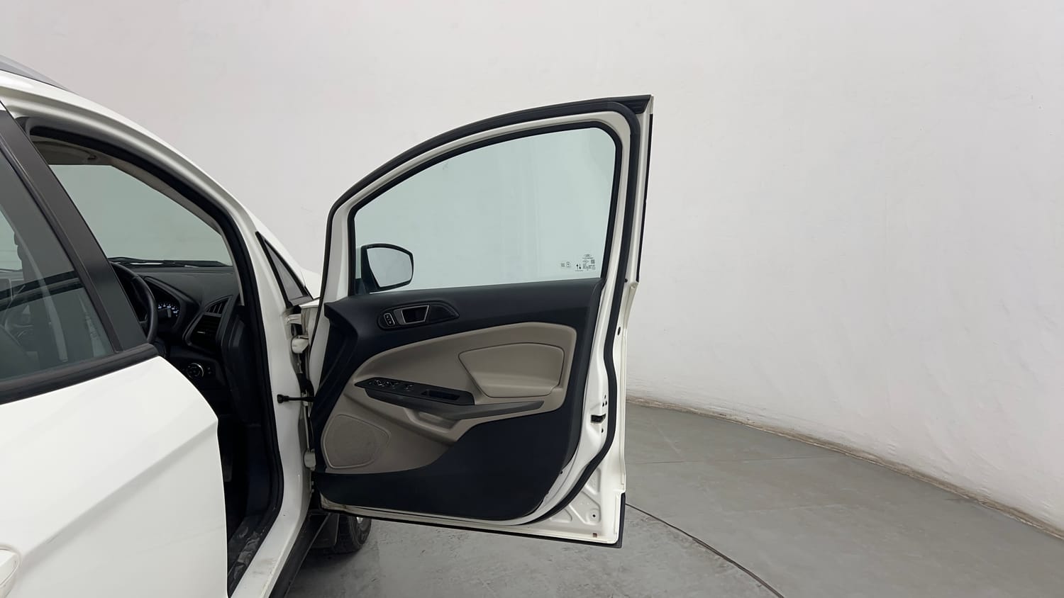 Used 2020 Ford EcoSport Titanium 1.5L TDCi Diesel Manual interior RIGHT FRONT DOOR OPEN VIEW