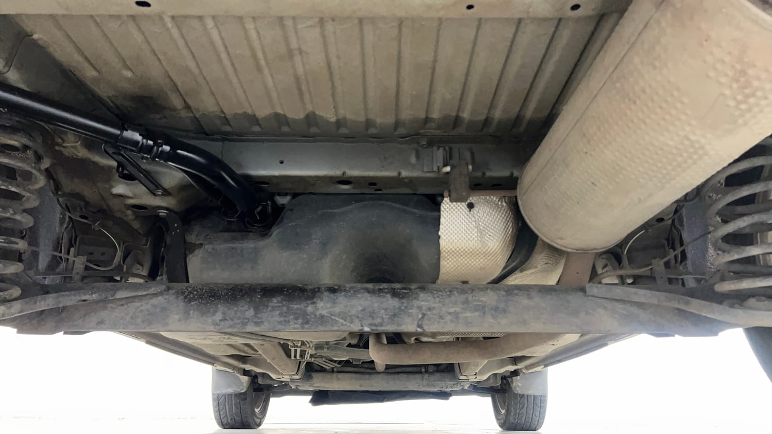 Used 2020 Ford EcoSport Titanium 1.5L TDCi Diesel Manual extra REAR UNDERBODY VIEW (TAKEN FROM REAR)