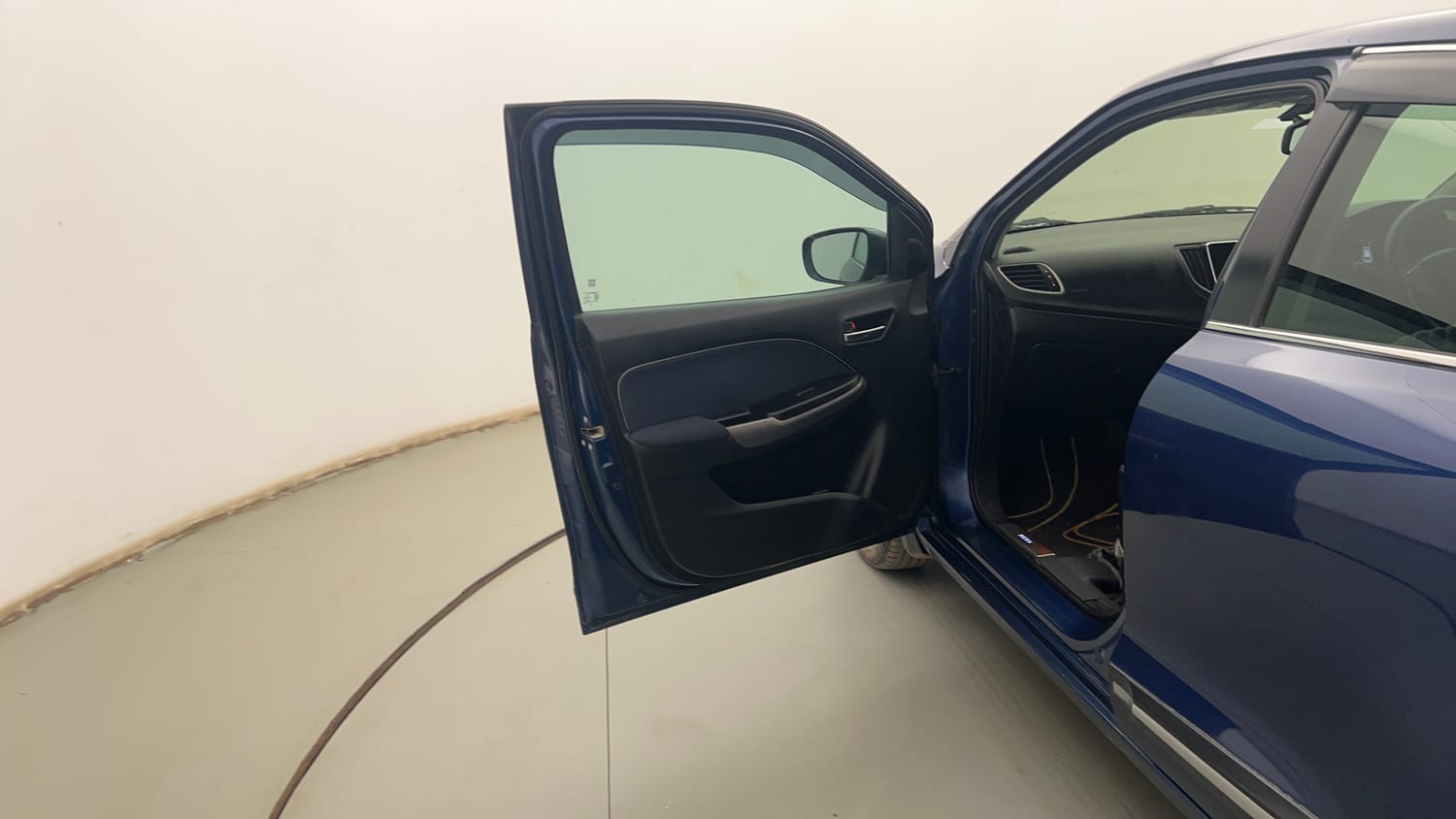 Used 2021 Maruti Suzuki Baleno Alpha Petrol Manual interior LEFT FRONT DOOR OPEN VIEW