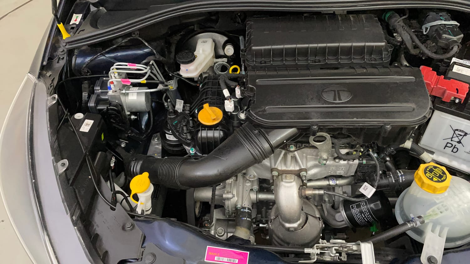 Used 2026 Tata Tiago XZA Petrol Automatic engine ENGINE RIGHT SIDE VIEW