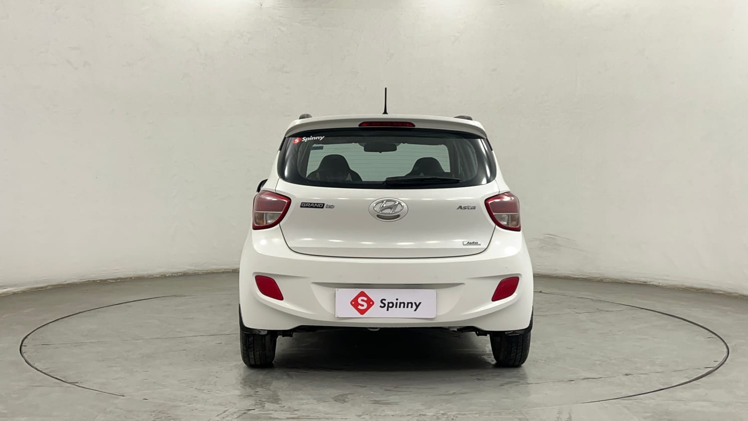 Used 2016 Hyundai Grand i10 Asta AT 1.2 Kappa VTVT (O) Petrol Automatic exterior BACK VIEW