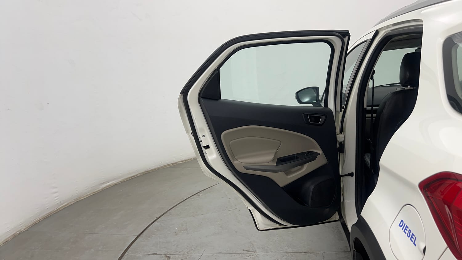 Used 2020 Ford EcoSport Titanium 1.5L TDCi Diesel Manual interior LEFT REAR DOOR OPEN VIEW