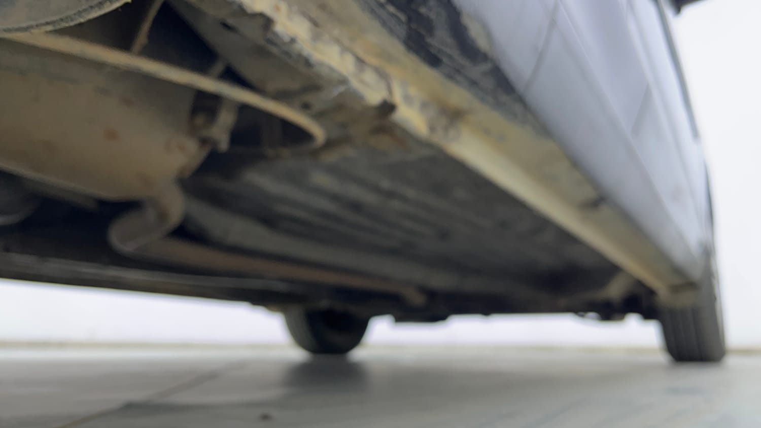 Used 2019 Honda Amaze 1.2 S MT Petrol Petrol Manual extra REAR RIGHT UNDERBODY VIEW