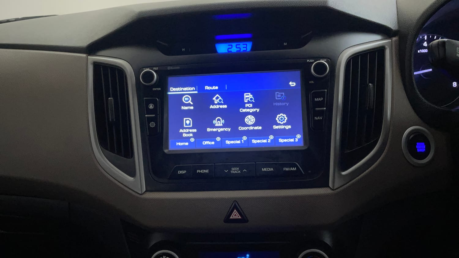 Used 2017 Hyundai Creta 1.6 SX Plus AT Petrol Petrol Automatic top_features Touch screen infotainment system