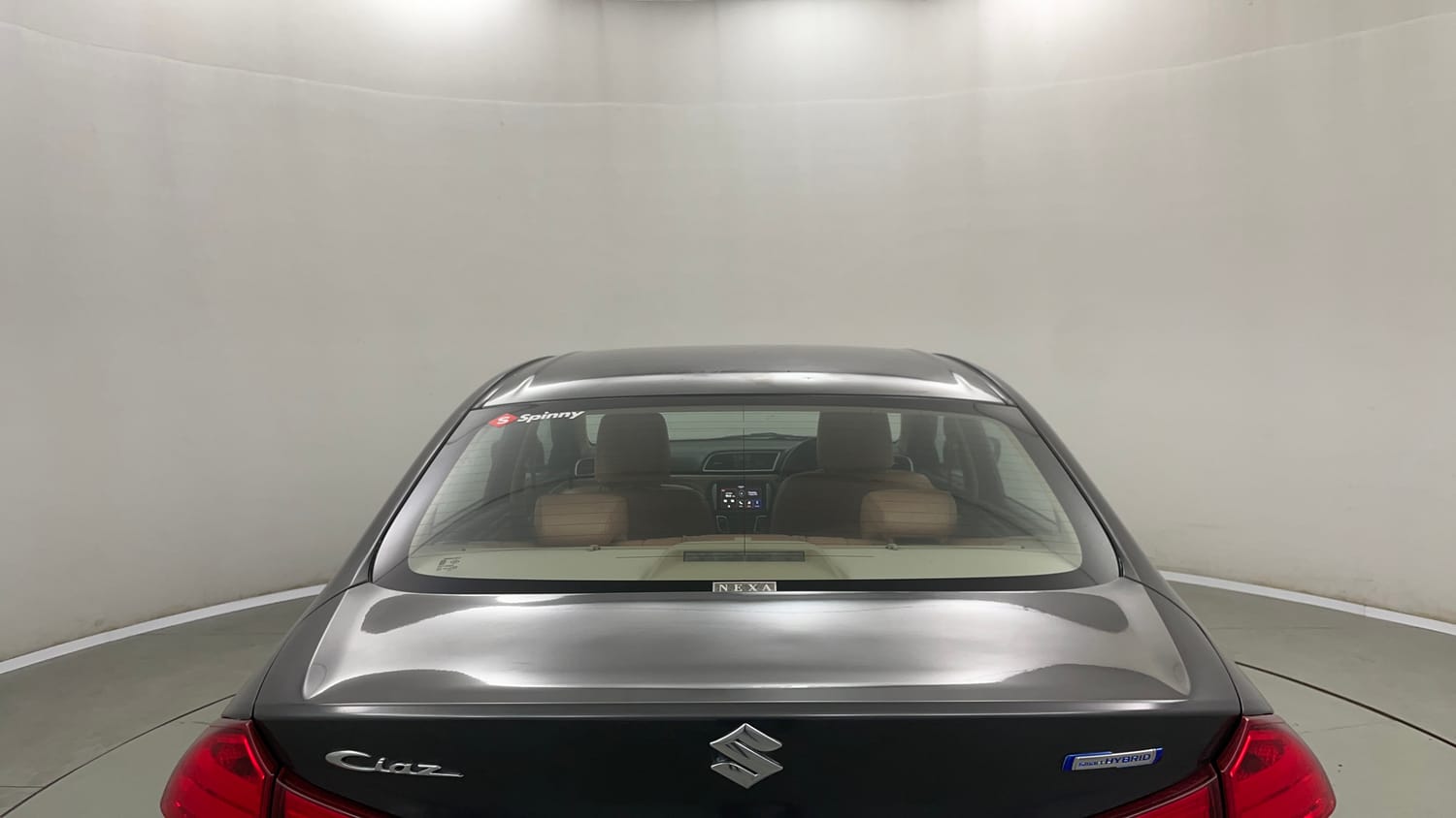 Used 2022 Maruti Suzuki Ciaz Zeta 1.5 Petrol Manual exterior BACK WINDSHIELD VIEW