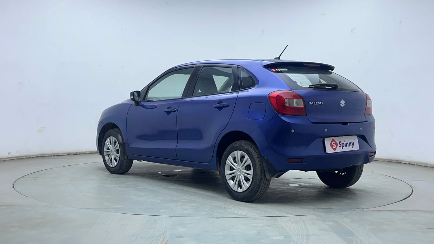 Used 2017 Maruti Suzuki Baleno Delta 1.2 Petrol Manual exterior LEFT REAR CORNER VIEW