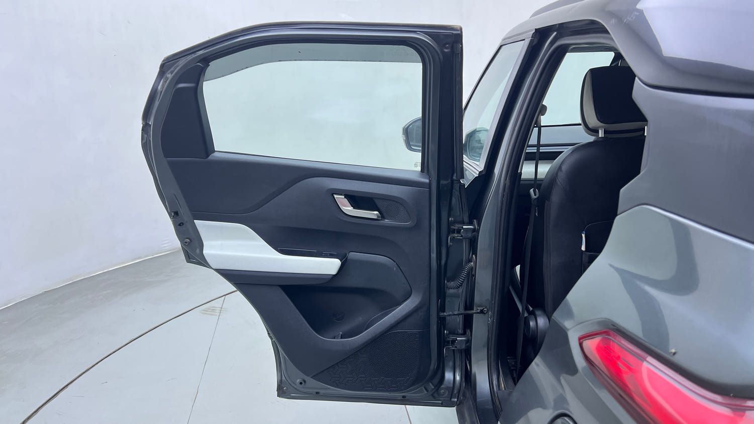 Used 2022 Tata Punch Creative MT Petrol Manual interior LEFT REAR DOOR OPEN VIEW