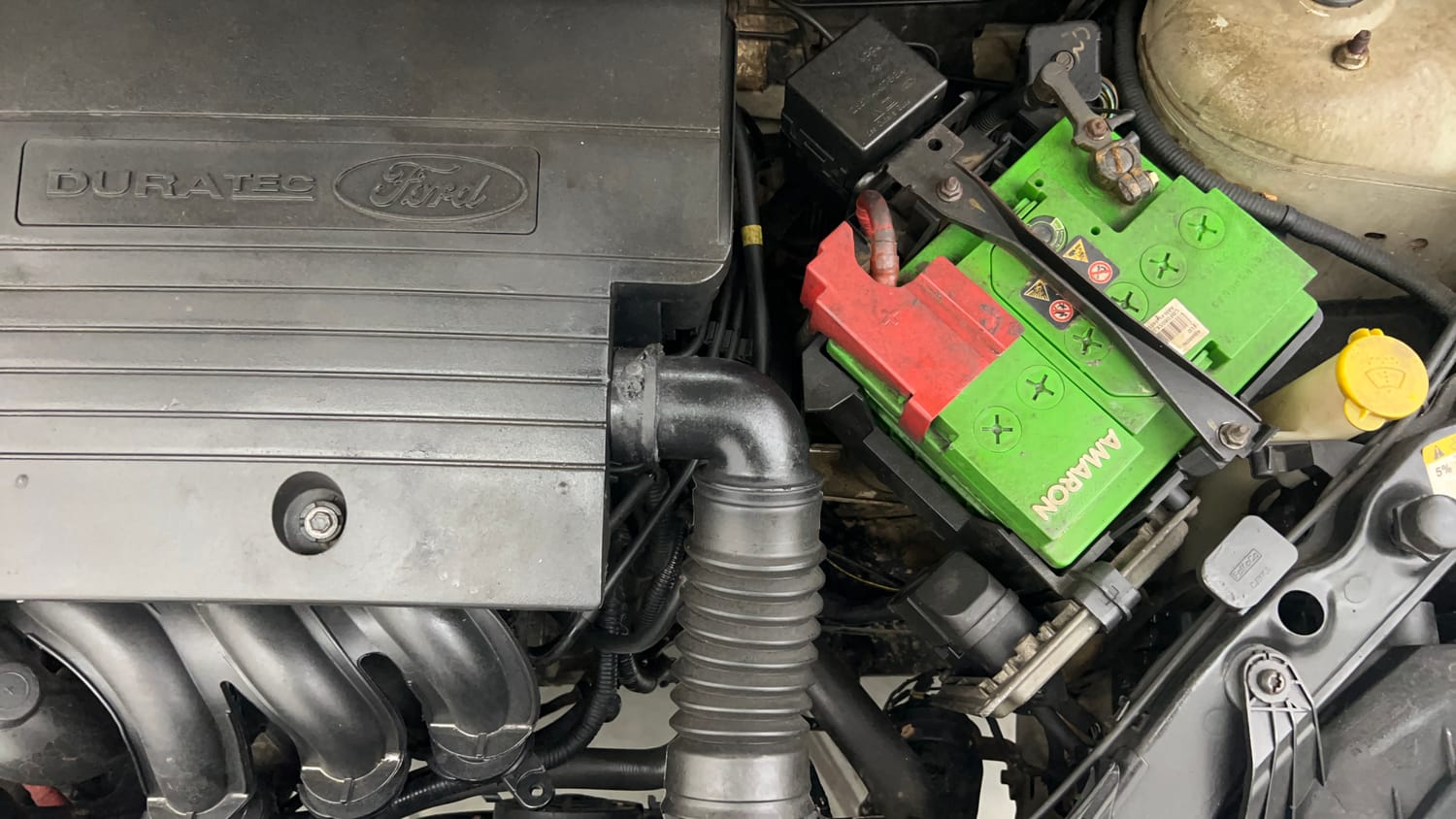 Used 2012 Ford Figo Duratec Petrol ZXI 1.2 Petrol Manual engine ENGINE LEFT SIDE VIEW