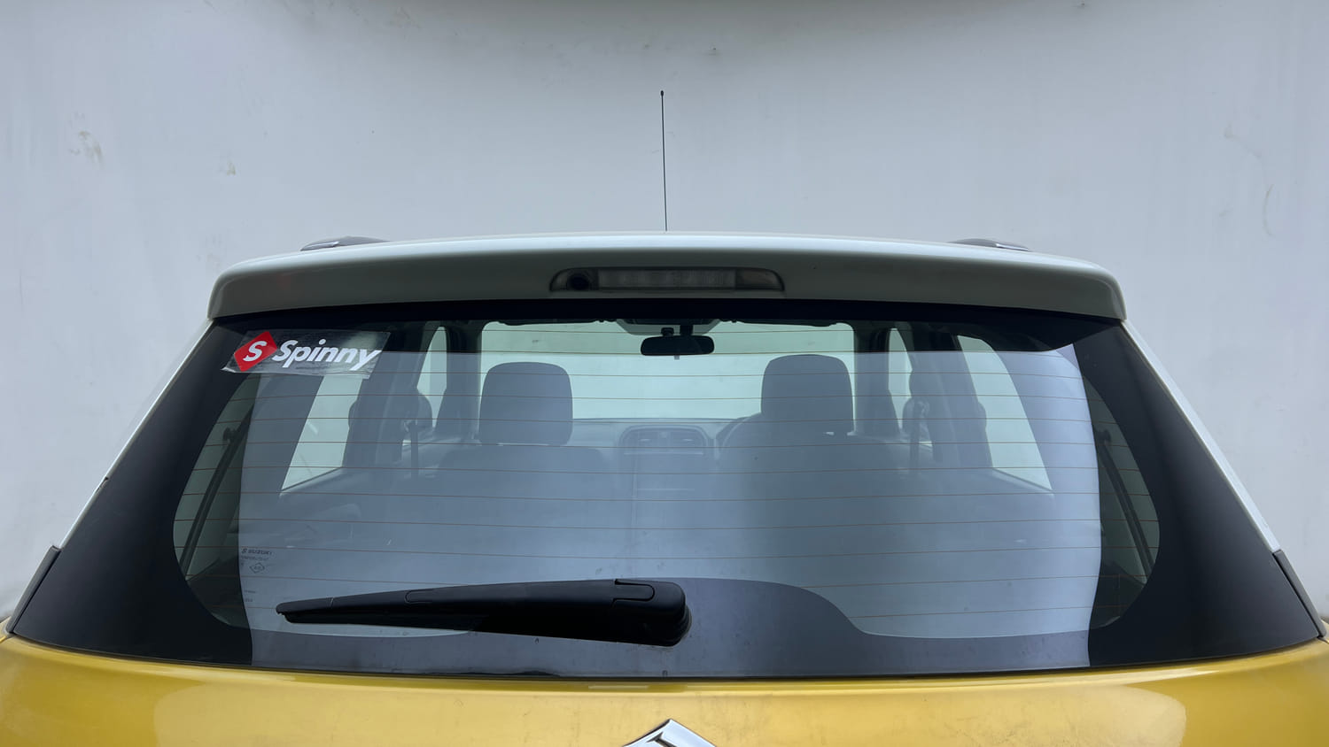Used 2017 Maruti Suzuki Vitara Brezza [2016-2020] ZDi Plus Diesel Manual exterior BACK WINDSHIELD VIEW