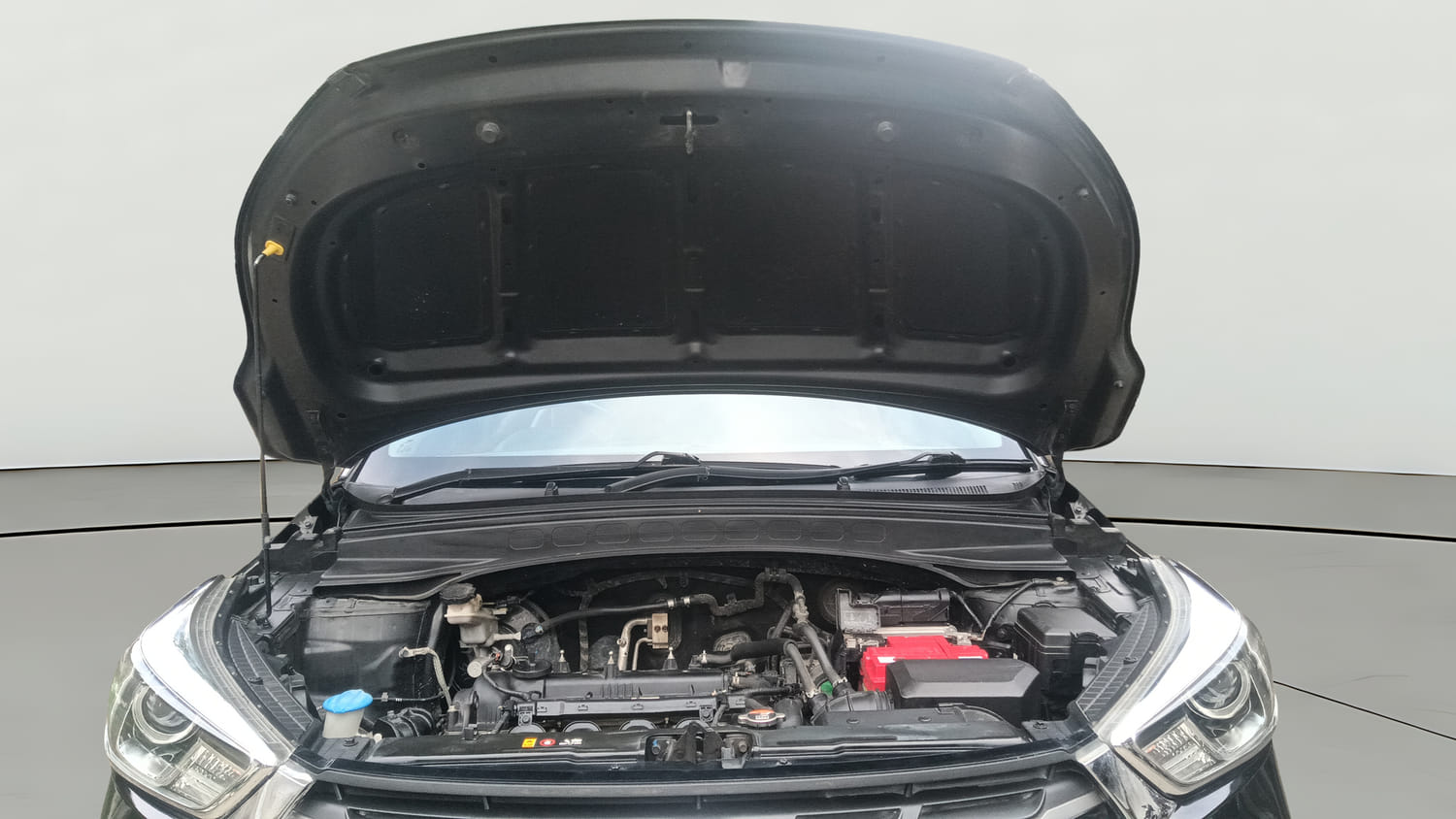 Used 2018 Hyundai Creta SX 1.6 AT Petrol Petrol Automatic engine ENGINE & BONNET OPEN FRONT VIEW