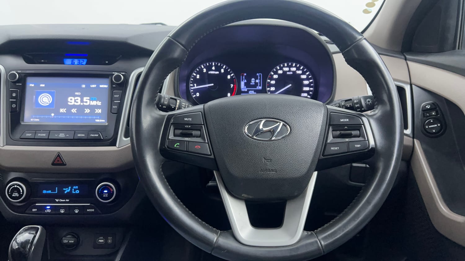 Used 2018 Hyundai Creta SX Plus 1.6 AT Petrol Petrol Automatic interior STEERING VIEW
