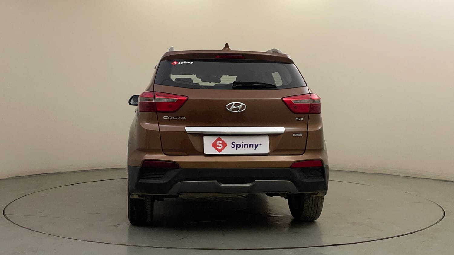 Used 2017 Hyundai Creta 1.6 SX Plus AT Petrol Petrol Automatic exterior BACK VIEW