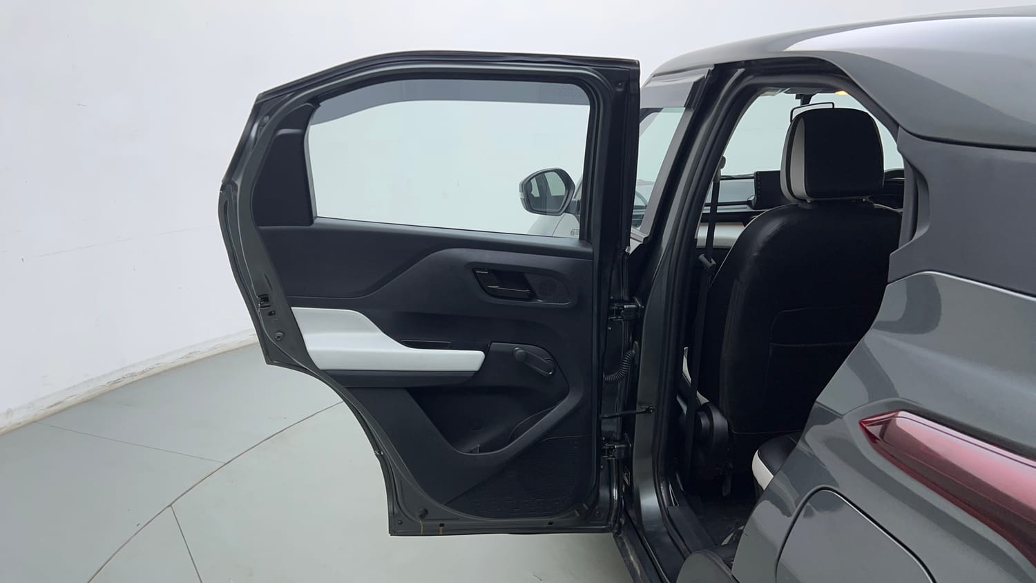 Used 2025 Tata Punch Pure MT Petrol Manual interior LEFT REAR DOOR OPEN VIEW