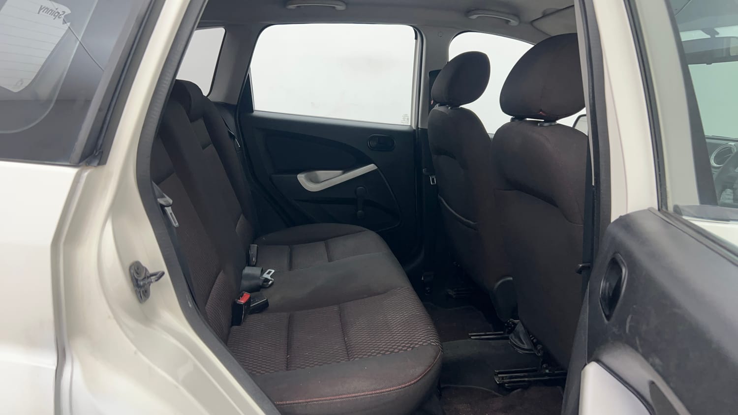 Used 2012 Ford Figo Duratec Petrol ZXI 1.2 Petrol Manual interior RIGHT SIDE REAR DOOR CABIN VIEW