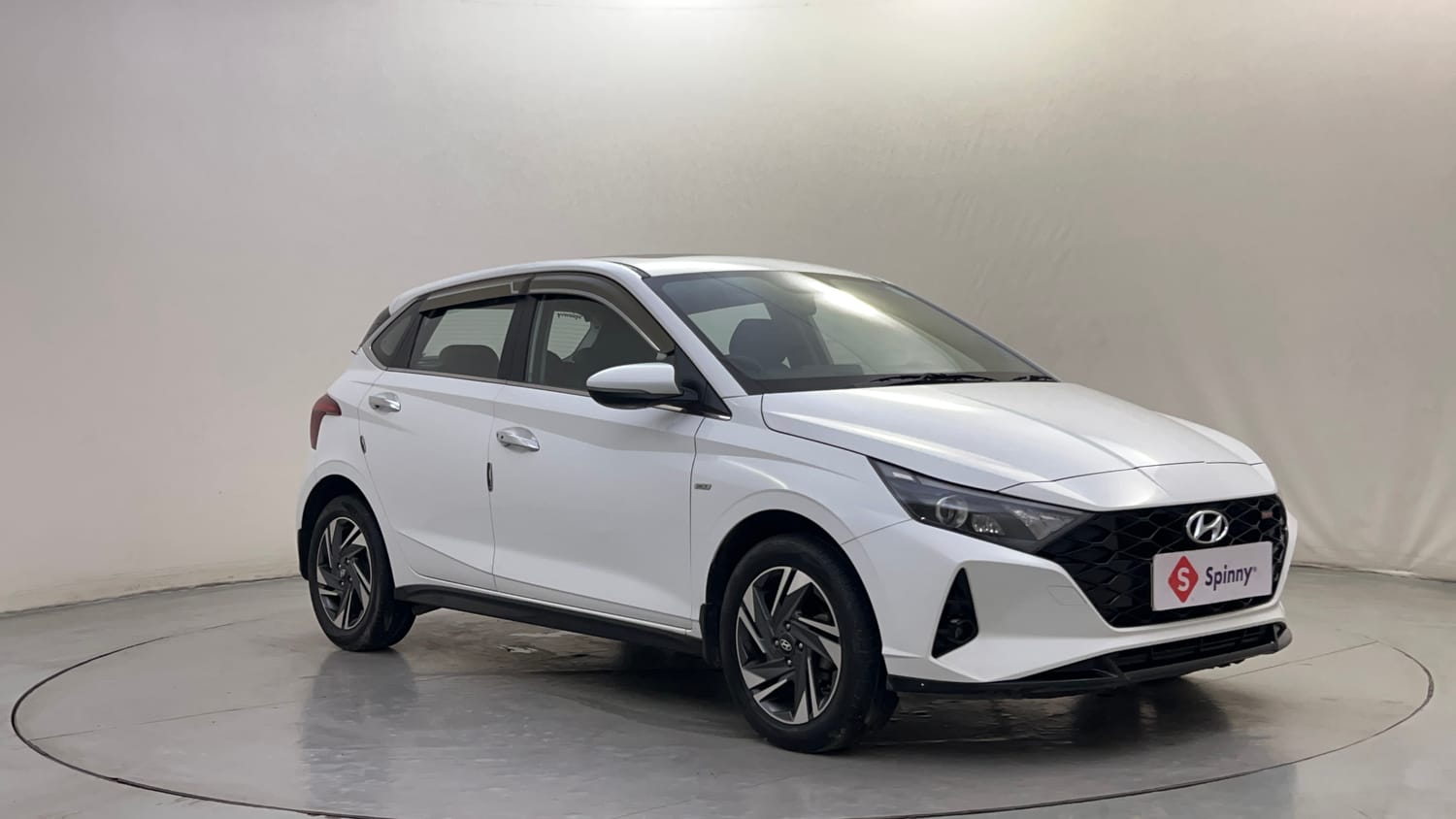 Used 2023 Hyundai New i20 Asta (O) 1.0 Turbo DCT Petrol Automatic exterior RIGHT FRONT CORNER VIEW