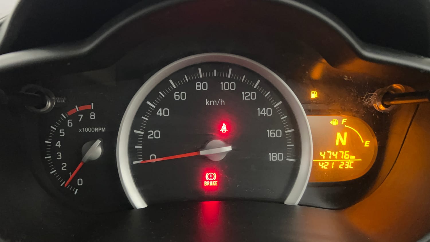 Used 2019 Maruti Suzuki Celerio VXi AMT Petrol Automatic interior CLUSTERMETER VIEW